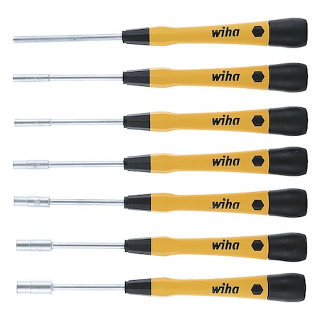 Solid Shank Precision Nut Driver Set
