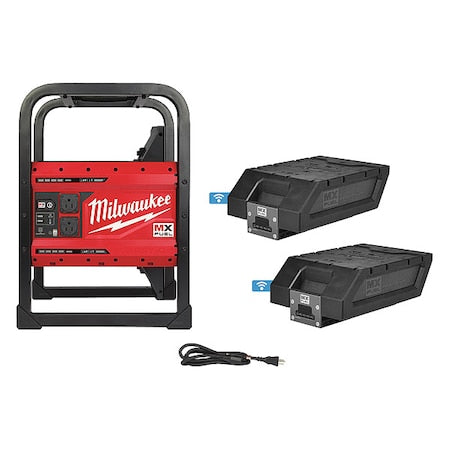 Portable and Inverter Generator, 1,800 W Rated, 3,600 W Surge, 120V AC, 15 A A