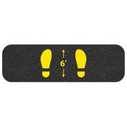 Social Distance Floor Sign,PK6