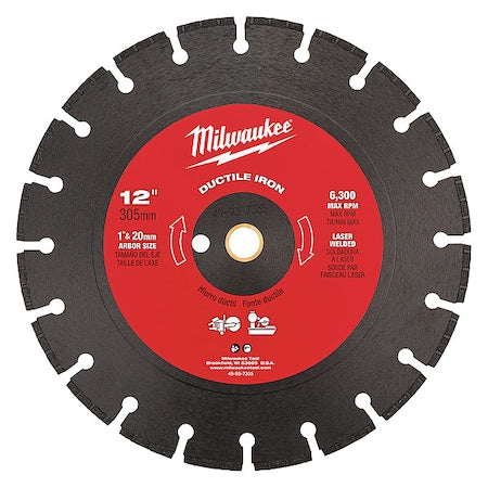 12 in. Segmented Ductile Iron Cutting Blade