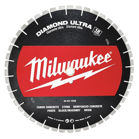 12 in. Diamond Ultra Segmented Concrete Cutting Blade