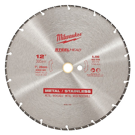 12 in. STEELHEAD Diamond Cut-Off Wheel