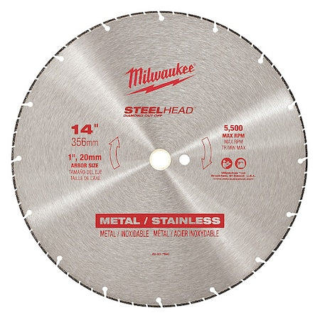 14 in. STEELHEAD Diamond Cut-Off Wheel