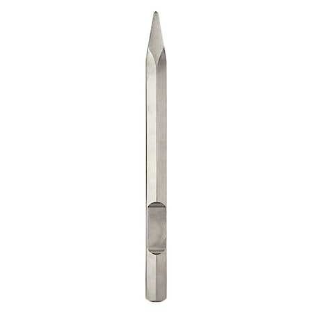 16 in. x 1-1/8 in. Hex Demolition Moil Point Chisel