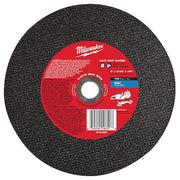 Abrasive Cut-Off Wheel, Type 1, 9 in Dia, 0.093 in Thick, 7/8 in Arbor Hole Size, Aluminum Oxide