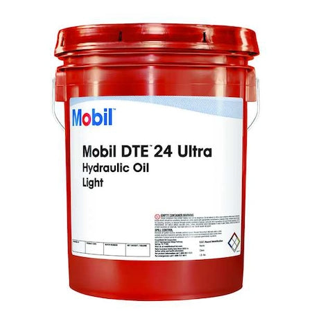 Hydraulic Oil, Pail, 5 gal, DTE 24, ISO Grade 32
