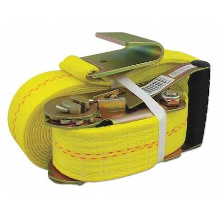 Ratchet Tie Downs,Strap 2" x 27 ft.