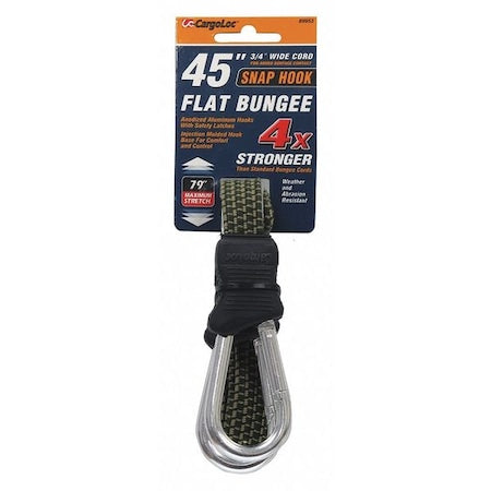 Bungee Cords,Flat,45"