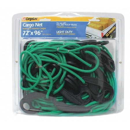 Cargo Netting - 72" x 96" x 32 Hooks