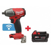 M18 FUEL with ONE-KEY 1/2" Compact Impact Wrench w/ Pin Detent + M18 XC 4.0 Battery Pack