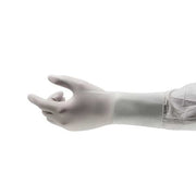 Cleanroom Gloves, ISO 5 ISO Class, Nitrile, 12 in L, White, S, 1000 PK