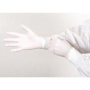 Cleanroom Gloves, ISO 5 ISO Class, Nitrile, 12 in L, White, 2XL, 1000 PK