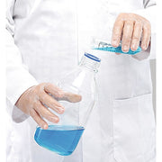 Disposable Gloves, ISO 5 ISO Class, Vinyl, 12 in L, Clear, S, 1000 PK