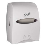 Essential Manual Hard Roll Towel Dispenser (46254), White, 12.63" x 16.13" x 10.2" (Qty 1)