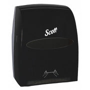 Essential Manual Hard Roll Towel Dispenser (46253), Black, 12.63" x 16.13" x 10.2" (Qty 1)