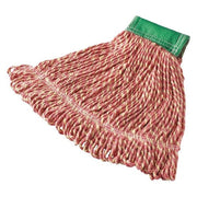 5 in Wet Mop, Looped-End, Red