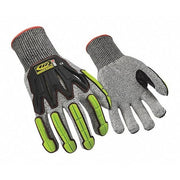 Cut Resistant Impact Gloves, Cut Level 5 ,Uncoated ,None ,S 1 PR