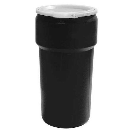 Open Head Poly Drum,w/Lock Ring,20 gal., 20 gal, High-Density-Polyethylene