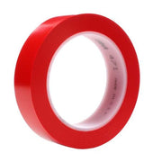 Vinyl Tape, 1" X 36 yd., Red, PK36