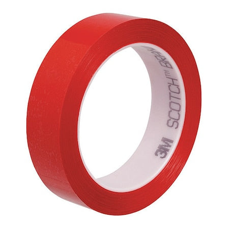 Film Tape,Red,1 1/2" x 72yd.,PK8