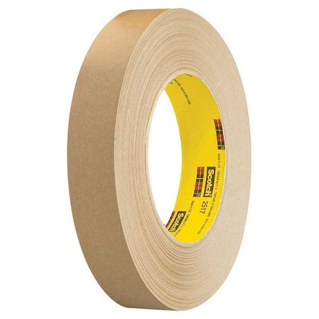 Splicing Tape, 48 mm W x 55m L, 6.5 mil Thick, Brown, Rubber Adhesive, 24 PK