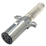 Trailer Plug,Spring,2 Pole,Vertical Pin