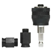 Arbor Hex,w/Pilot,HSS,3/8",2 Adapter Nut