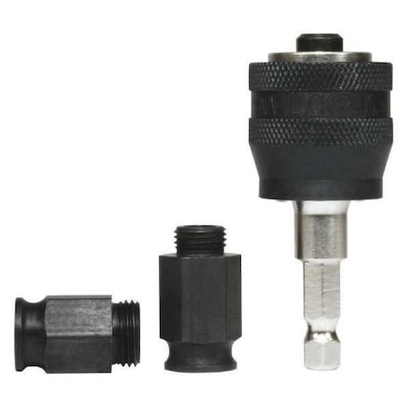 Arbor Hex,w/Pilot,HSS,3/8",2 Adapter Nut