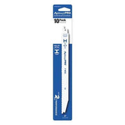 9 in x 10/18 TPI Reciprocating Saw Blade, 10 PK