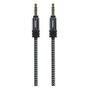 Nylon Braided,Auxiliary Audio,Cable,8ft.