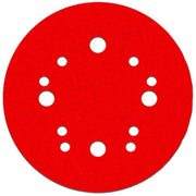 Sanding Disc,w/Hook and Loop,5",60G,PK50, 5" Dia, 12 Hole, Ceramic, 60 Grit
