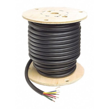 Cable,PVC,7 Cond,14 ga.,50 ft.