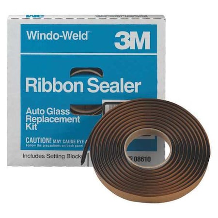 Round Ribbon, Sealer,3/8"x 15ft., PK12