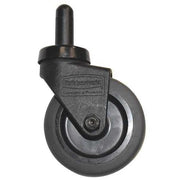 Caster, Quiet, 3", Gray, WB Trolley