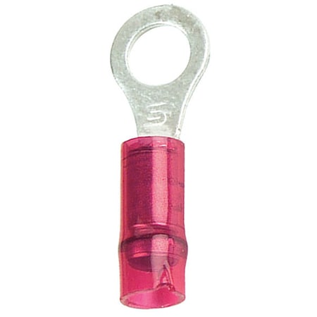 Ring Terminal, 3/8 in Stud Size, 600 V, 50 PK