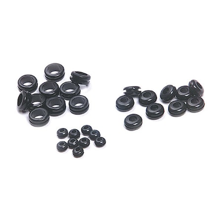 Pvc Grommet Assortment, PK30