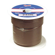 Primary Wire, GPT, 16 AWG, Copper, Brown, PVC Jacket, Stranded