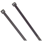 Standard Tie, Black, 14.6", 50lb, PK100