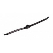 Dual Clamp Tie, Black, 12-3/4", 150lb., PK50