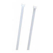 Standard Tie, White, 8", 18lb., PK1000