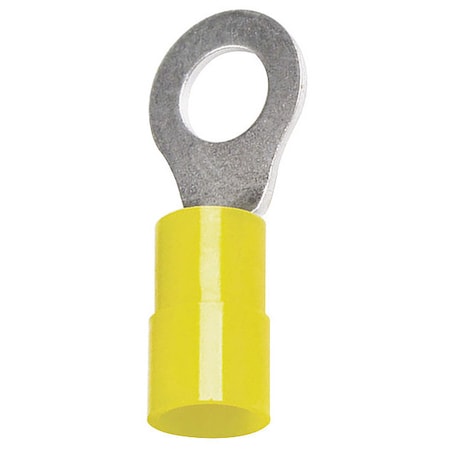 Ring Terminal, 3/8 in Stud Size, 600 V, 50 PK