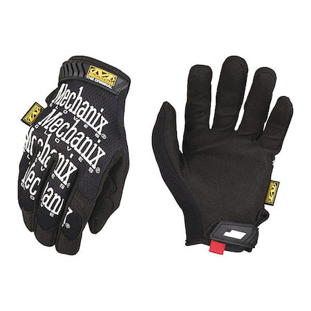 The Original(R) Mechanics Gloves, Synthetic Leather Palm, TrekDry Back, 7, Black