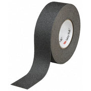 Anti-Slip Tape Mineral Coated; Substrate: Plastic Film 60 Grit Size, Black, 3" W x 60 ft. L