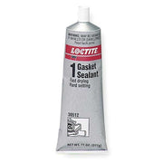 Fast Dry, Rigid Cure Gasket Sealant, 7 oz, Brown/Red, Temp Range -65 to 400 Degrees F
