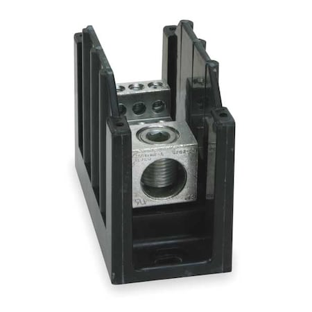 Power Distribution Block, Open, 1 Pole, 310 A Copper, 600 V AC/DC