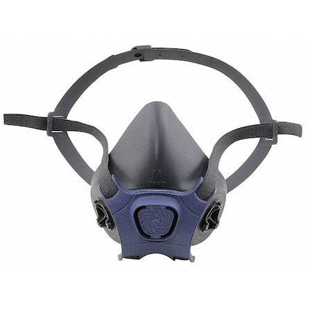 Half Mask Respirator, 7000, Not Rated, Bayonet, Size, S 0 Cartridges Included