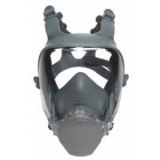 Full Face Respirator, 9000, Not Rated, Bayonet, Size, L 0 Cartridges Included