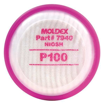 Filter, 7000, Magenta, Bayonet, Moldex 7000/7800/9000 Series Respirators