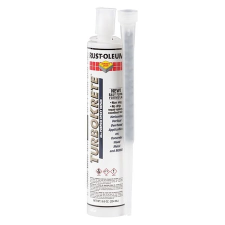 Crack Filler, Cartridge, Gray, TurboKrete