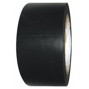 Floor Marking Tape Vinyl Black, 2" W x 108 ft. L, 5 mil Thick